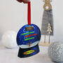 Personalised Family Snowglobe Bauble, thumbnail 5 of 6