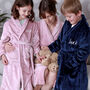 Personalised Supersoft Fleece Dressing Gown, thumbnail 3 of 12