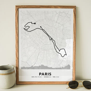 Personalised Route Map Art For Any Run, 3 of 6