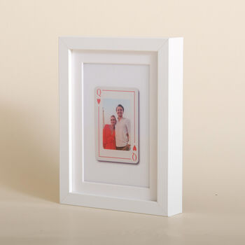 Personalised Playing Card Photo Frame, 2 of 6