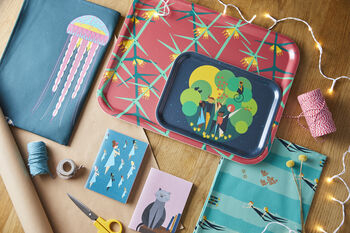 Modern Florals Large Tray, 5 of 8