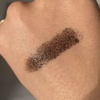 'Chocolate Delight' Brown | Handmade Pressed Glitter Pigment, 2 of 2