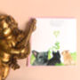 Frenchie Farts Funny Greetings Card, thumbnail 5 of 6