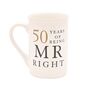 Golden Anniversary 50 Years Mr And Mrs Always Right Mugs, thumbnail 4 of 4