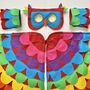 Rainbow Felt Bird Costume For Children And Adults, thumbnail 2 of 9