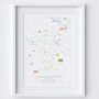 Greater Manchester Marathon Route Map Print, thumbnail 5 of 6