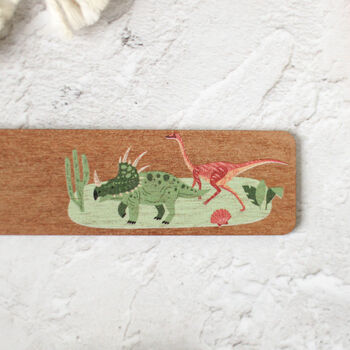 Personalised Dinosaur Bookmark, 9 of 11