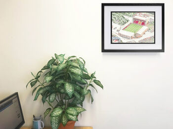 Motherwell Fc Fir Park Stadium Art Print, 2 of 3