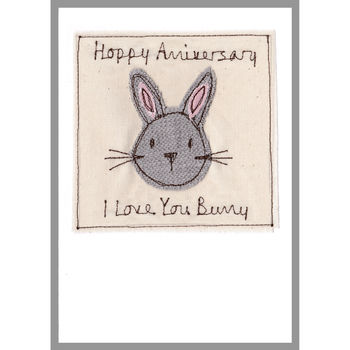 Personalised Bunny Rabbit Birthday Card For Him Or Her, 9 of 12