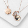 Personalised Round Photo Locket, thumbnail 1 of 9