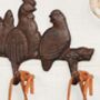 Cast Iron Rooster Hook Board, thumbnail 5 of 5