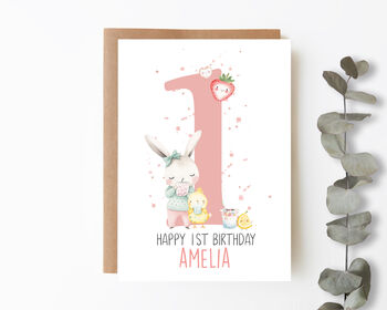 Personalised Children's Birthday Card Bubble Tea, 4 of 5