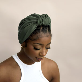 Satin Lined Pre Knotted Headwrap 'Gifts For Her', 4 of 7