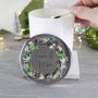 Wreath Scented Christmas Candle With Lid For Couples, thumbnail 4 of 7