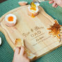 Personalised 'Rise And Shine' Dippy Egg Board, thumbnail 1 of 5