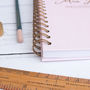 Personalised Best Teacher Gold Foil Notebook, thumbnail 4 of 10