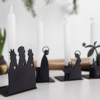Four Nativity Advent Candles, 4 of 5