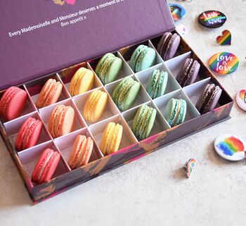 Rainbow Macaron Gift Box, 7 of 11