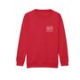 North Pole With Love Sweatshirt | Red, thumbnail 1 of 2