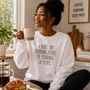 Funny Introvert Slogan Sweatshirt, thumbnail 2 of 10