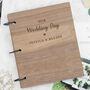 Personalised ‘Our Wedding Day’ Guest Book, thumbnail 1 of 8