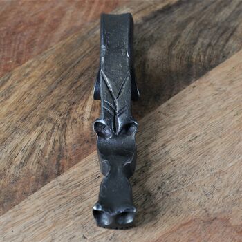 Dragon Head Forged Iron Bottle Opener, 4 of 12