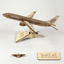 Boeing 737 Max Eight Model Plane Personalised Wooden Kit, thumbnail 3 of 11