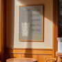 Just Give Me An Iced Coffee Print, thumbnail 4 of 9