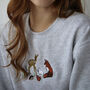 Embroidered Woodland Animals Sweater Regular Price, thumbnail 3 of 6