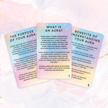 Aura Reading Cards, 2 of 3
