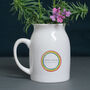 Personalised Rainbow Wreath Flower Ceramic Vase, thumbnail 1 of 3