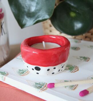 Ceramic Tea Light Holder, 5 of 6
