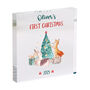 Baby’s First Christmas Plaque Woodland Keepsake Gift, thumbnail 3 of 3