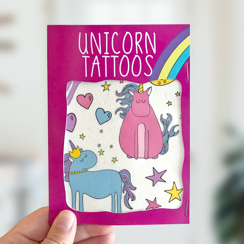 Unicorn Transfer Tattoos, 1 of 3
