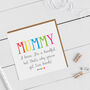 I Know I'm A Handful Mummy Card, thumbnail 1 of 11