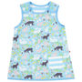 Girls Reversible Pinafore Dress Country Friends, thumbnail 4 of 5