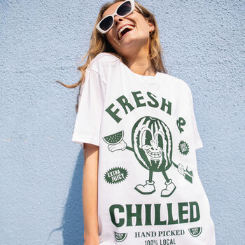 Fresh And Chilled Women's Watermelon T Shirt, 2 of 3