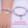 Personalised Big Sister Name Bracelet Gift, thumbnail 3 of 12