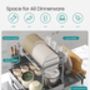 Expandable Stainless Steel Dish Drying Rack Holders, thumbnail 6 of 8