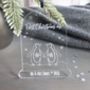 Personalised First Married Christmas Cloche Decoration, thumbnail 2 of 2