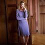 Women's 'Forest Berry Stripe' Bamboo Nightdress, thumbnail 2 of 3