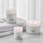 Meraki Large White Garden Scented Candle, thumbnail 5 of 8