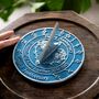 15th Crystal Anniversary Sundial Gift Celebration Present, thumbnail 4 of 5