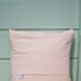 Handmade Soft Knitted Personalised Letter Cushion, thumbnail 9 of 10