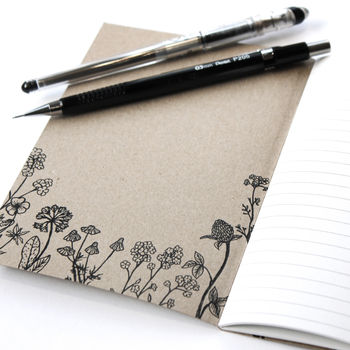 Alice In Wonderland 'Wildflower' Notebook, 2 of 5