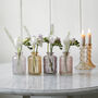 Little Lined Coloured Glass Bottle Vase Collection, thumbnail 3 of 7