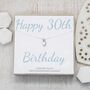 Sterling Silver Necklace – Happy 30th Birthday, thumbnail 1 of 4