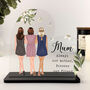 Personalised Mother And Daughters Friendship Heart Plaque, thumbnail 1 of 6