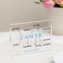 Personalised Birthday Zodiac Sign Trait Acrylic Block, thumbnail 3 of 3