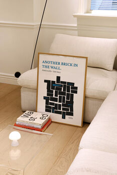 Another Brick In The Wall Giclée Retro Art Print, 4 of 4